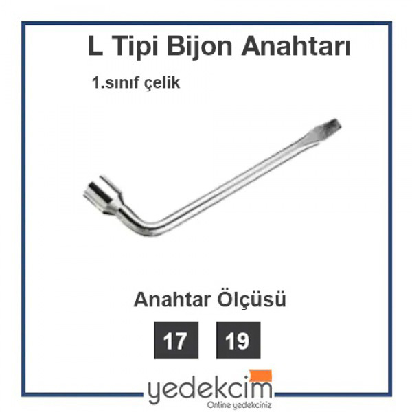 L Tipi Bijon Anahtarı 17-19